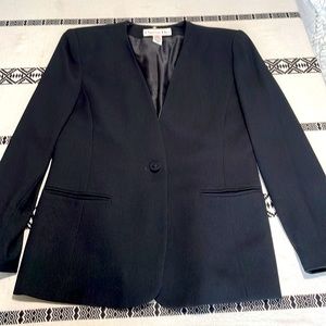 Christian Dior- 1 button black blazer Sz 6